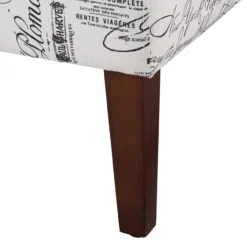 Shelby Script Armless Accent Chair -Franklin Sales Store 810389655 6