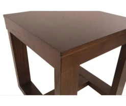Watson Dark Brown End Table -Franklin Sales Store 810408942 3