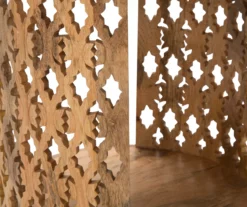 Brinley Starburst Cutout Round End Table -Franklin Sales Store 810422910 3