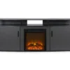 63" Gray Electric Fireplace Console 2 63" Gray Electric Fireplace Console -Franklin Sales Store 810434050 6