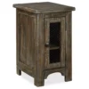 Danell Ridge Brown Chairside End Table 1 Danell Ridge Brown Chairside End Table -Franklin Sales Store 810458198 1