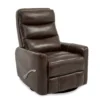 Real Living Bolero Faux Leather Swivel Glider Recliner -Franklin Sales Store 810499151 2