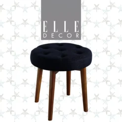 Penelope Tufted Stool -Franklin Sales Store 810513570