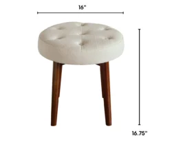 Penelope Tufted Stool -Franklin Sales Store 810513572 3