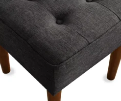 Aria Charcoal Grey Tufted Stool 10 Aria Charcoal Grey Tufted Stool -Franklin Sales Store 810513578 5