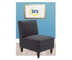 Serta Copenhagen Tufted Slipper Chair 34 Serta Copenhagen Tufted Slipper Chair -Franklin Sales Store 810513580