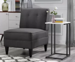 Serta Copenhagen Tufted Slipper Chair 25 Serta Copenhagen Tufted Slipper Chair -Franklin Sales Store 810513580 3