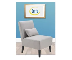 Serta Palisades Slipper Chair With Pillow -Franklin Sales Store 810513584