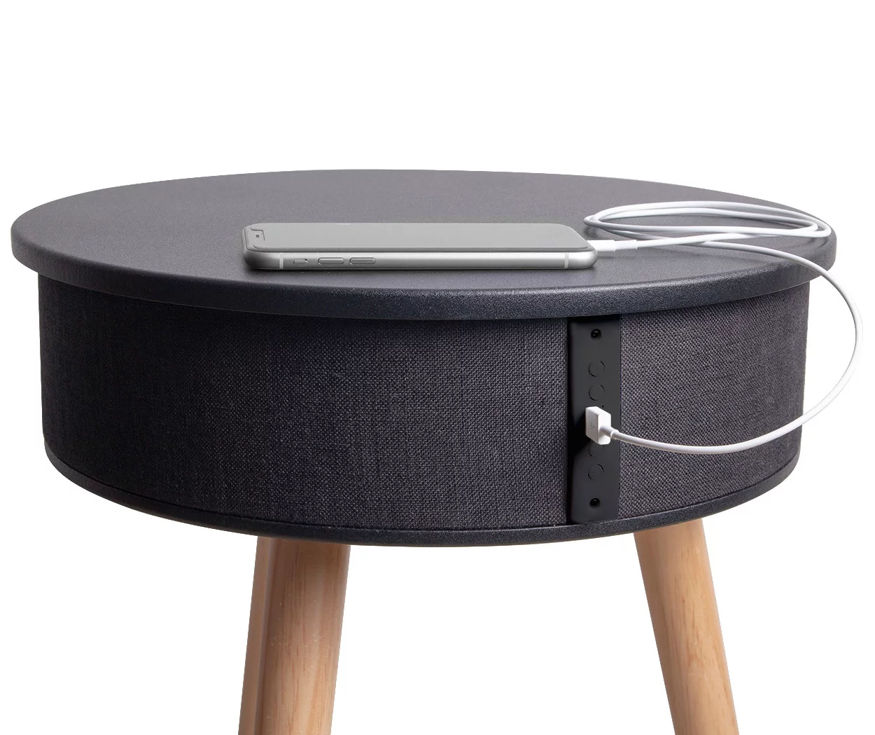 Real Living End Table With Bluetooth Speaker & USB Port 6 Real Living End Table With Bluetooth Speaker & USB Port - Image 4