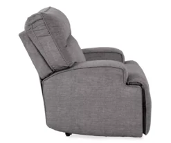 Coombs Charcoal Wide Seat Power Recliner -Franklin Sales Store 810519706 3