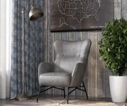 Norwich Badlands Charcoal Accent Chair -Franklin Sales Store 810519875 8