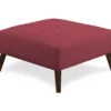 Jasper Brick Red Square Ottoman -Franklin Sales Store 810519915 1