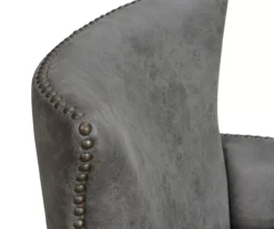 Bossa Dark Gray Accent Chair -Franklin Sales Store 810519951 3