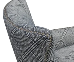 Bossa Gray Print Accent Chair -Franklin Sales Store 810519952 3