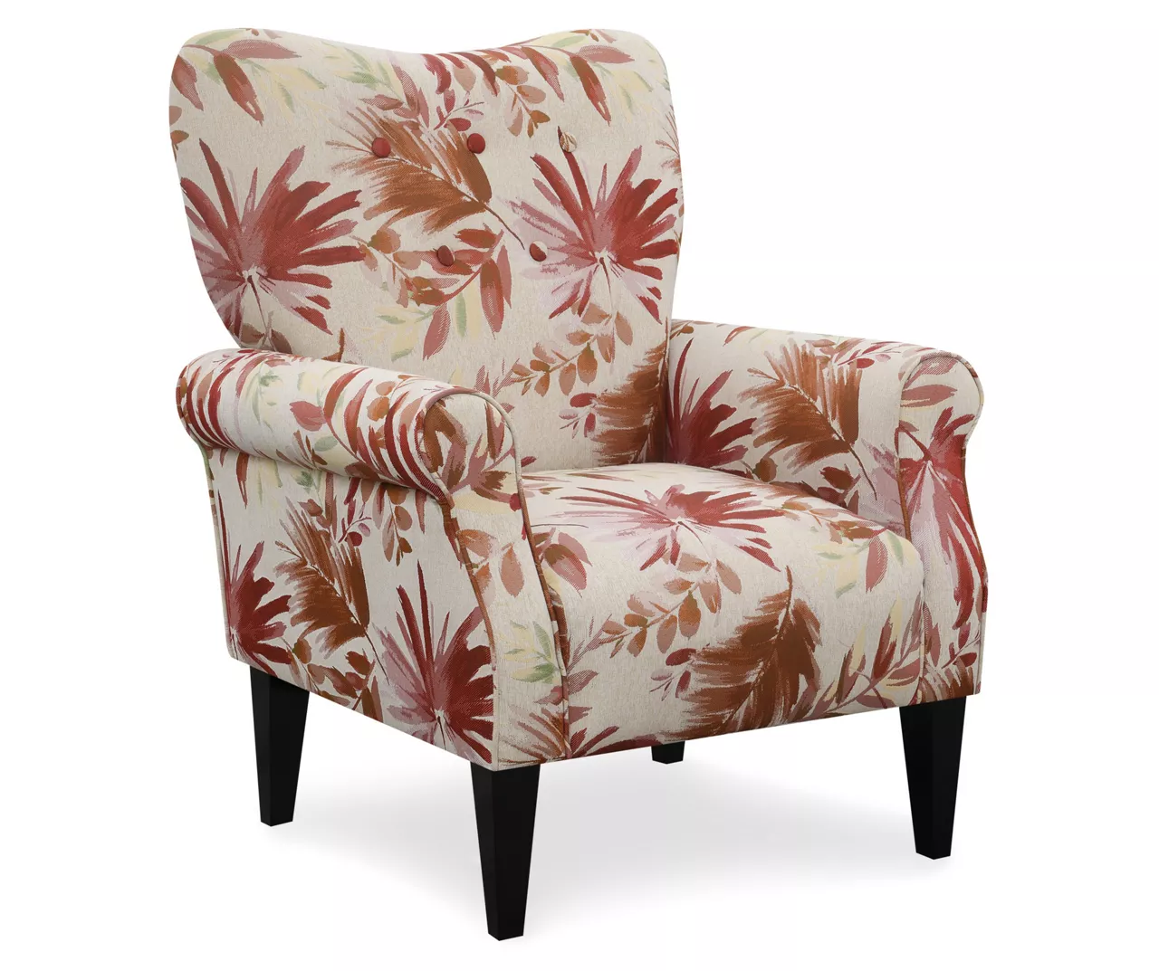 Willow River Lincoln Floral Accent Chair 18 Willow River Lincoln Floral Accent Chair - Image 16
