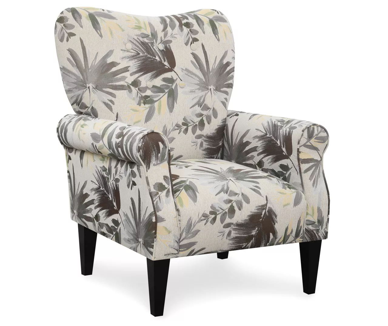Willow River Lincoln Floral Accent Chair 6 Willow River Lincoln Floral Accent Chair - Image 4