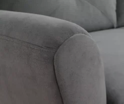 Hayward Gray Rolled Arm Sectional -Franklin Sales Store 810524579 7