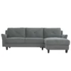 Hayward Gray Curved Arm Sectional -Franklin Sales Store 810524580