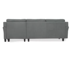 Hayward Gray Curved Arm Sectional -Franklin Sales Store 810524580 3