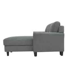 Hayward Gray Curved Arm Sectional -Franklin Sales Store 810524580 31
