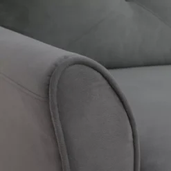 Hayward Gray Curved Arm Sectional -Franklin Sales Store 810524580 51