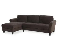 Waverley Coffee Brown Sectional -Franklin Sales Store 810524581 2