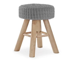 Wooden Leg Upholstered Ottoman -Franklin Sales Store 810533423 2