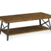 Pomona Pine Brown Coffee Table