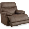 Brown Microfiber Swivel Gliding Recliner 2 Brown Microfiber Swivel Gliding Recliner -Franklin Sales Store 810535760 1