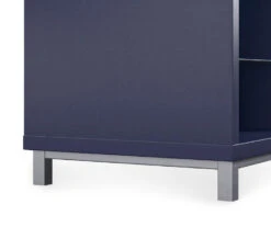 70" Intrepid Navy Deluxe Electric Fireplace Console 11 70" Intrepid Navy Deluxe Electric Fireplace Console -Franklin Sales Store 810538244 4