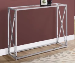 Monarch Glass & Metal Accent Table -Franklin Sales Store 810542386 1