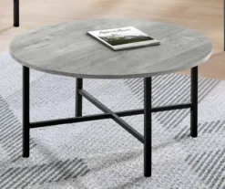 Monarch Round 3-Piece Occasional Table Set -Franklin Sales Store 810542425 3