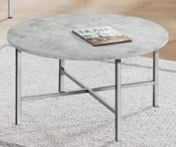 Monarch Round 3-Piece Occasional Table Set -Franklin Sales Store 810542427 3