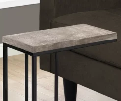 Monarch Reclaimed Wood Look C Side Table -Franklin Sales Store 810542489 3