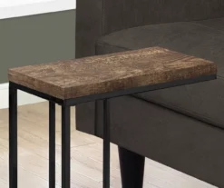 Monarch Reclaimed Wood Look C Side Table -Franklin Sales Store 810542491 3