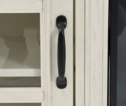 60" White 2-Tone Electric Fireplace Console -Franklin Sales Store 810570730 5