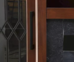 66" Heirloom Cherry Electric Fireplace Console -Franklin Sales Store 810570830 1 1