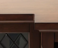 66" Heirloom Cherry Electric Fireplace Console -Franklin Sales Store 810570830 2