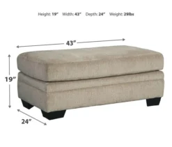 Signature Design By Ashley Dorsten Ottoman -Franklin Sales Store 810587405 4