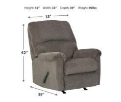 Dorsten Slate Rocker Recliner -Franklin Sales Store 810587469 81