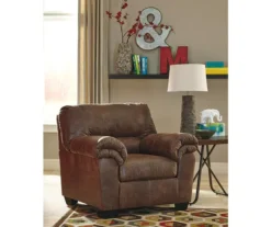 Signature Design By Ashley Bladen Faux Leather Armchair -Franklin Sales Store 810587481 1 1