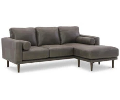 Signature Design By Ashley Arroyo Faux Leather Sofa Chaise -Franklin Sales Store 810594573 6