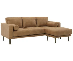 Signature Design By Ashley Arroyo Faux Leather Sofa Chaise -Franklin Sales Store 810594574 5 1