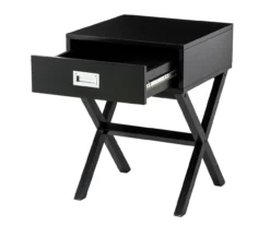 Glitzhome X-Leg End Table -Franklin Sales Store 810598717 A0 4