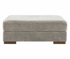 Bayless Smoke Oversize Accent Ottoman -Franklin Sales Store 810612199 2