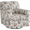 Abney Floral Swivel Accent Chair -Franklin Sales Store 810612251 1