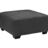 Ambee Gray Oversize Accent Ottoman -Franklin Sales Store 810612262 1
