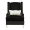Harriotte Black Accent Chair -Franklin Sales Store 810612309 3