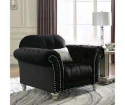 Harriotte Black Armchair -Franklin Sales Store 810612310 1