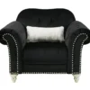 Harriotte Black Armchair -Franklin Sales Store 810612310 3